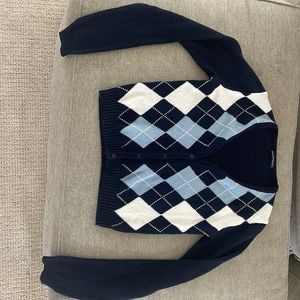 Brand - brandy melville blue and white size small